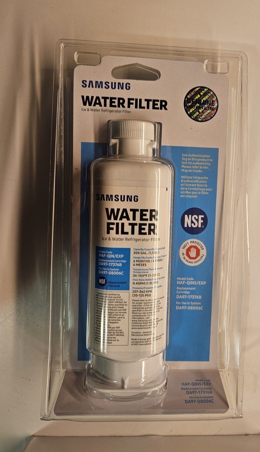 Samsung DA97-17376B HAF-QIN/EXP REFRIGERATOR Water Filter
