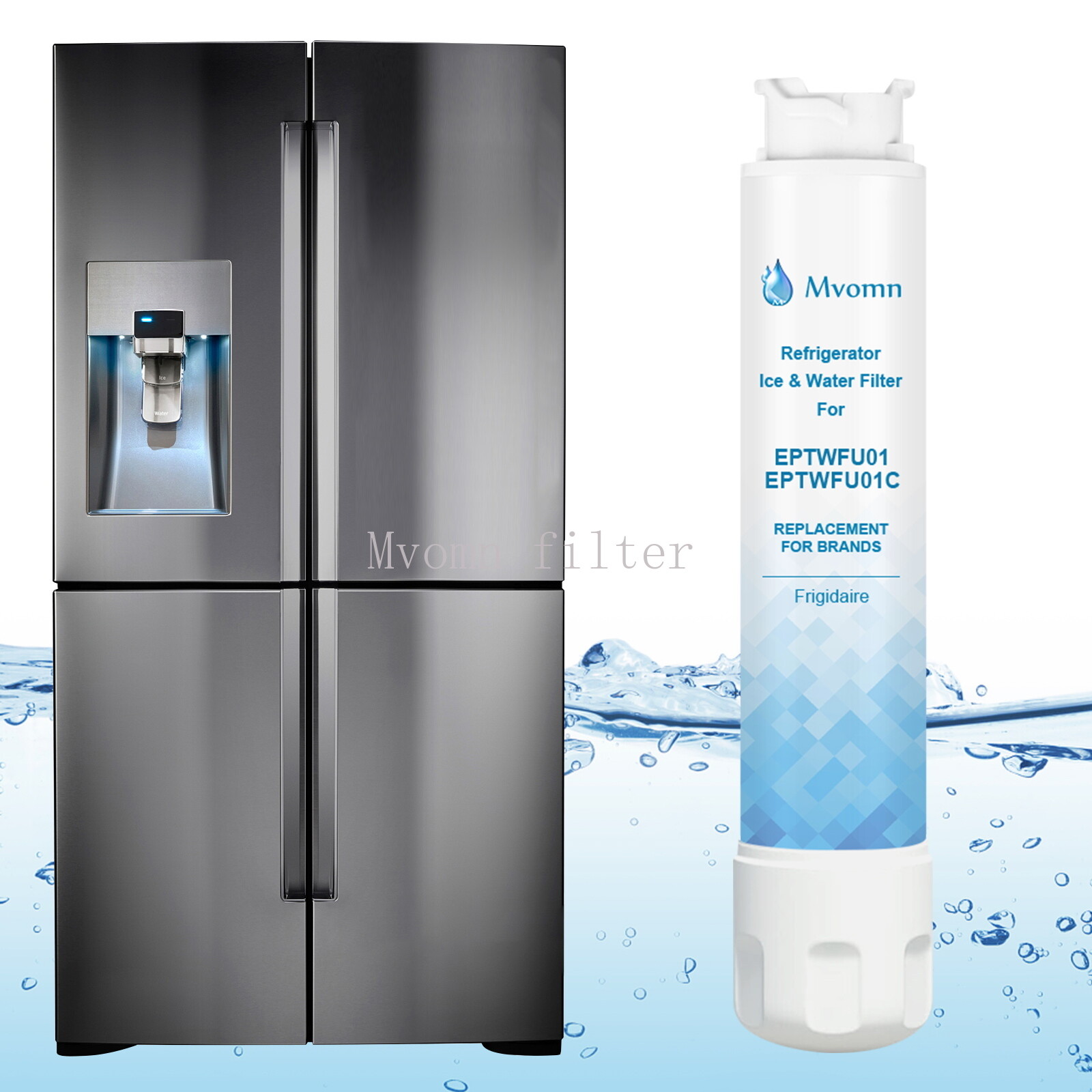 4PACKS For Frigidaire EPTWFU01 Pure Source Ultra II Refrigerator Water Filter
