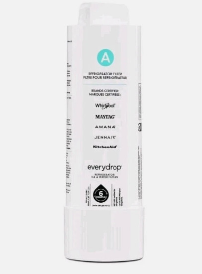 Everydrop by Whirlpool EDRARXD1 Refrigerator Water Filter A Genuine OEM Ice