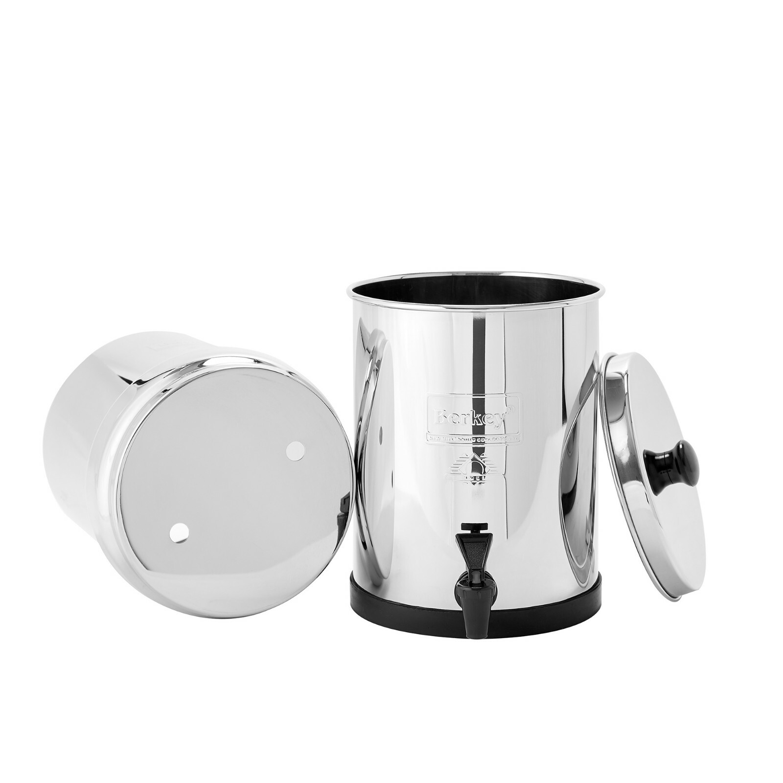 Travel Berkey Water Filter w/ 2 Black Berkey Elements – Factory Blemished – NEW
