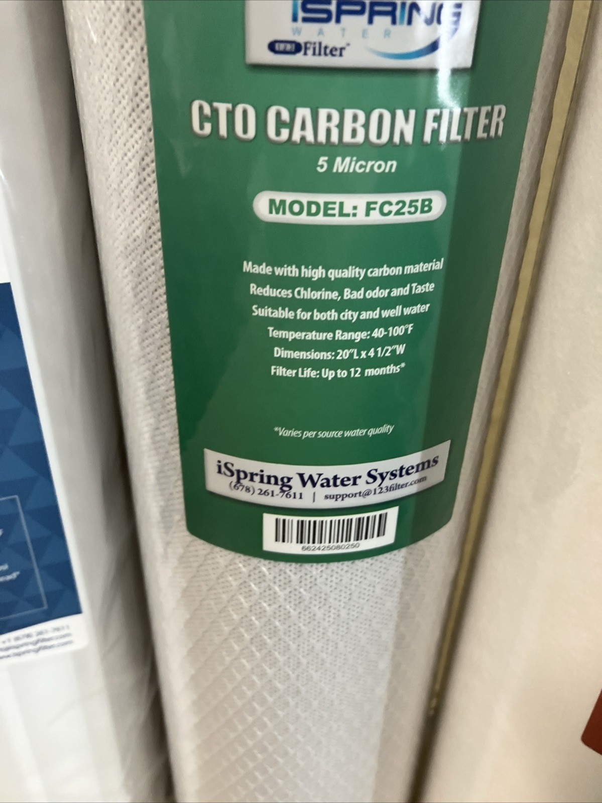 iSpring WGB32B-PB 3-Stage Whole House Filter 99% Lead Removal Ships Fast