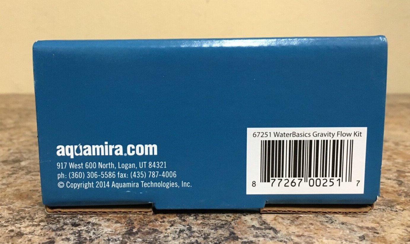 Aquamira WaterBasics 67251 Gravity Flow Filter Kit