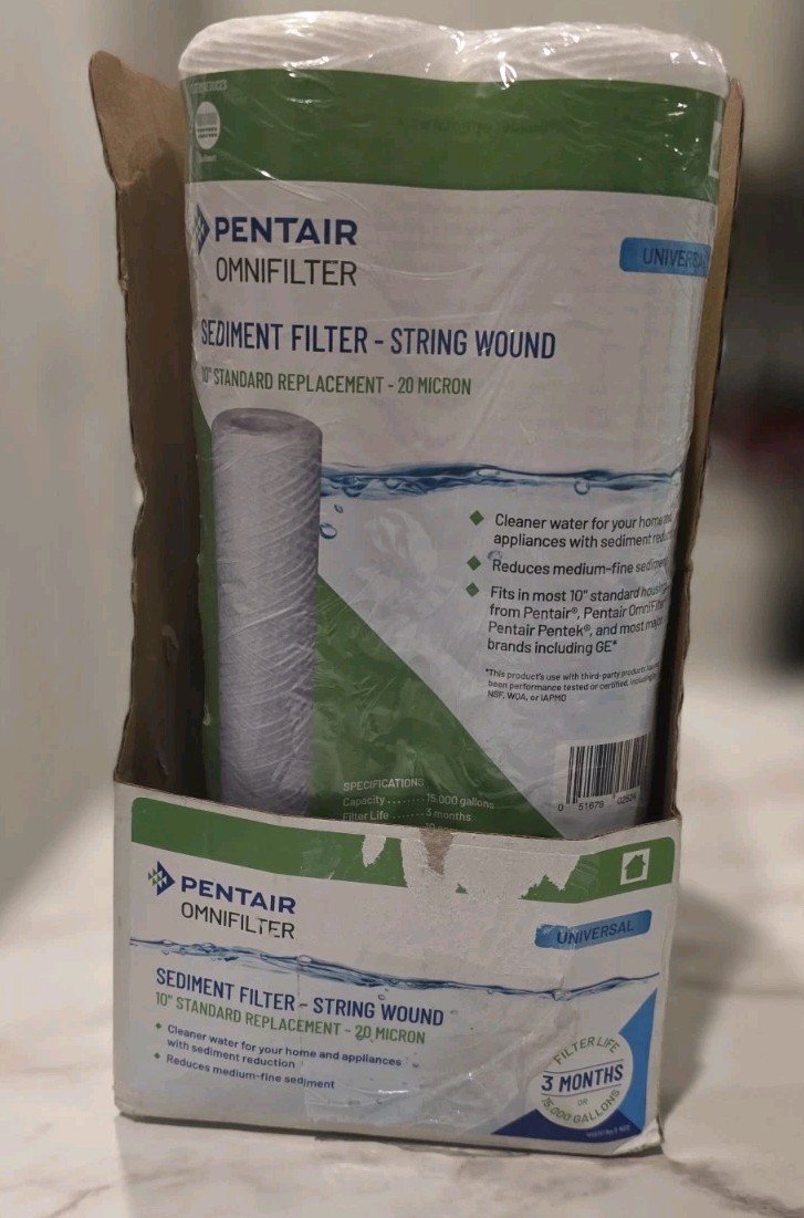 OmniFilter Whole Home 10 in. Standard Duty 20 Micron String Wound Sediment Filte