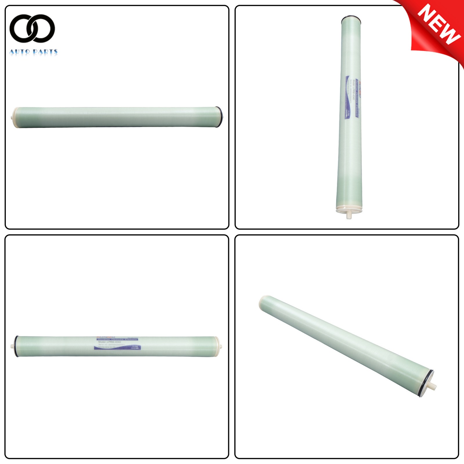 W/AG4040FF AG4040TF TW30-4040 BW-4040 Reverse Osmosis Membrane 4inx40in 2400 GPD