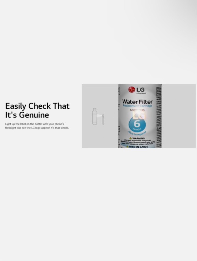 LG LT1000P/PC/PCS Refrigerator Water Filter Replacement