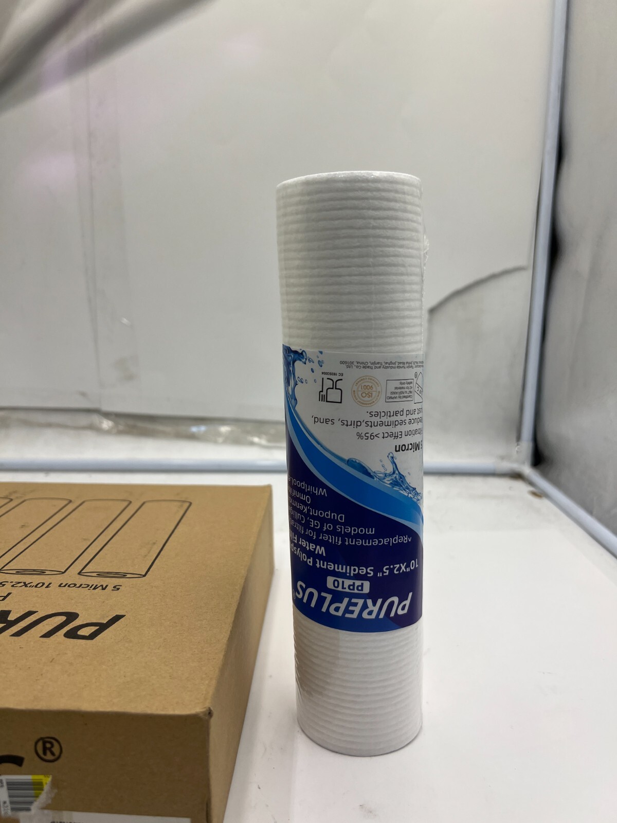 (QTY 5) PurePlus PP10-05 10”x2.5” 5 Micron PP Sediment Cartridge Water Filters