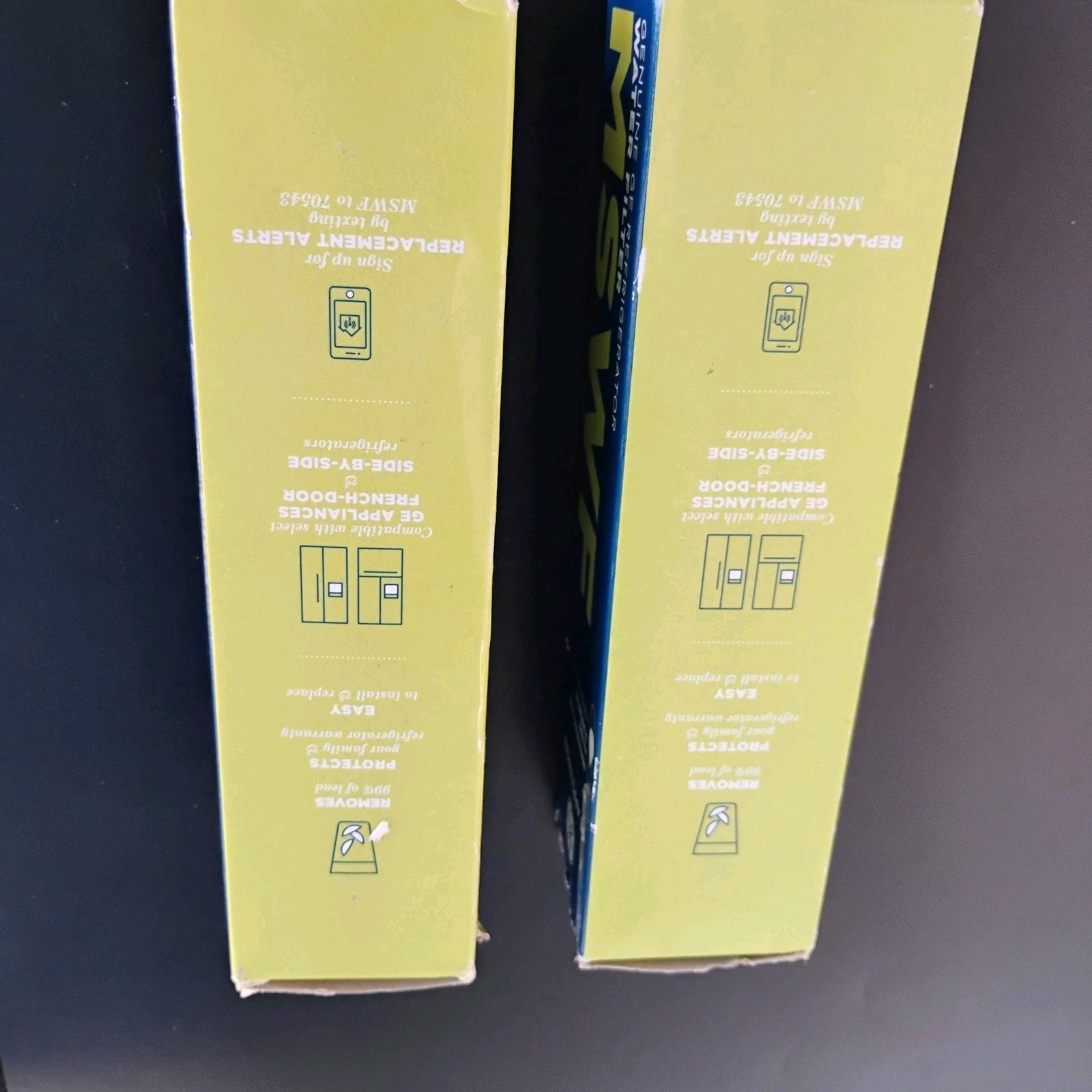 2 NEW Open Box MSWF Refrigerator Water Filters for GE Appliances **GENUINE OEM**