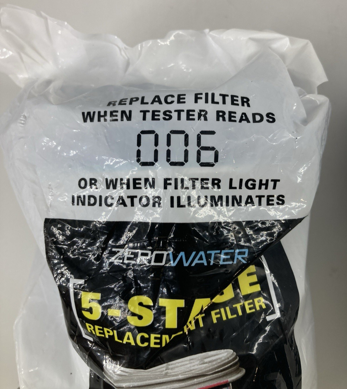 Zero Water 5 Stage Replacement Water Filters 3 Pack, NEW SEALED