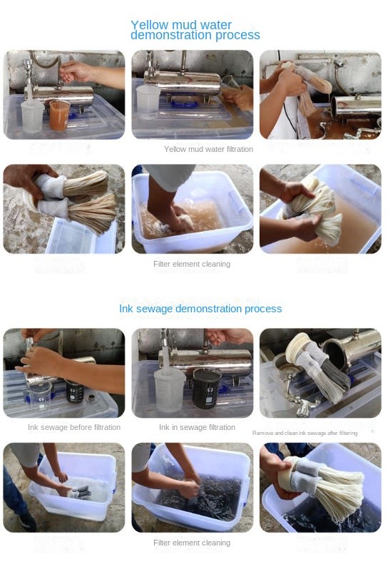 1000L Commercial Whole House Water Ultrafiltration Filter Well Spring Tap