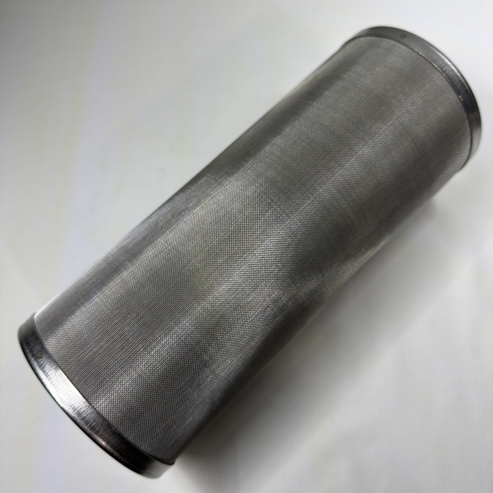 Amwater Stainless Steel WireMesh Filter Cartridge 10” L & 4.5” OD 25 Micron