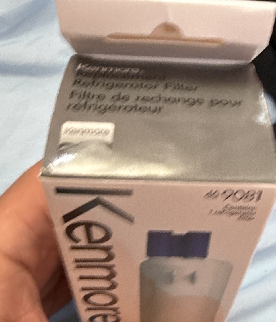 Kenmore 46-9081 Refrigerator Water Filter 200 Gal Carbon Reduces Lead/Chlorine