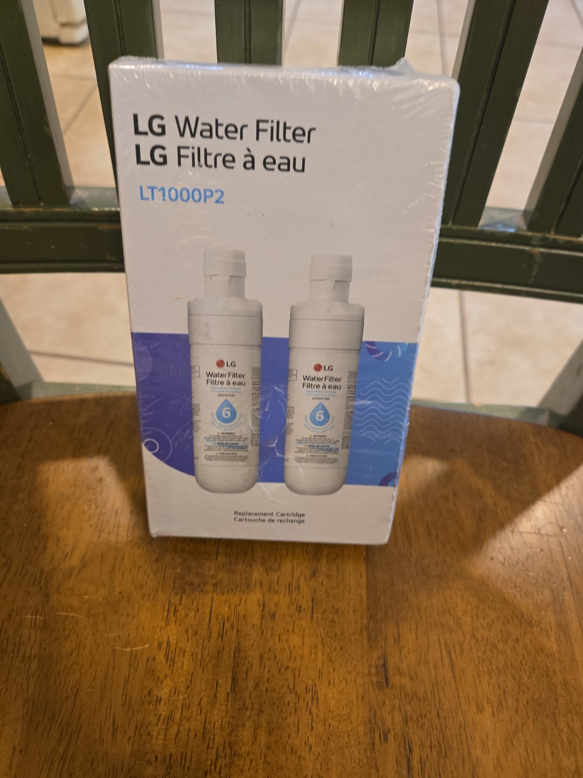 LG LT1000P2 Refrigerator Water Filter 2 Pack Genuine Replacement NEW Sealed 1