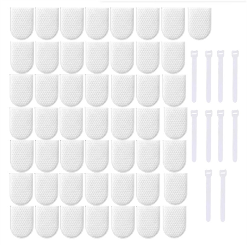 50~250Pcs Faucet Filter Cotton Bags,Anti-Splash Water,Remove Limescale Sand Rust