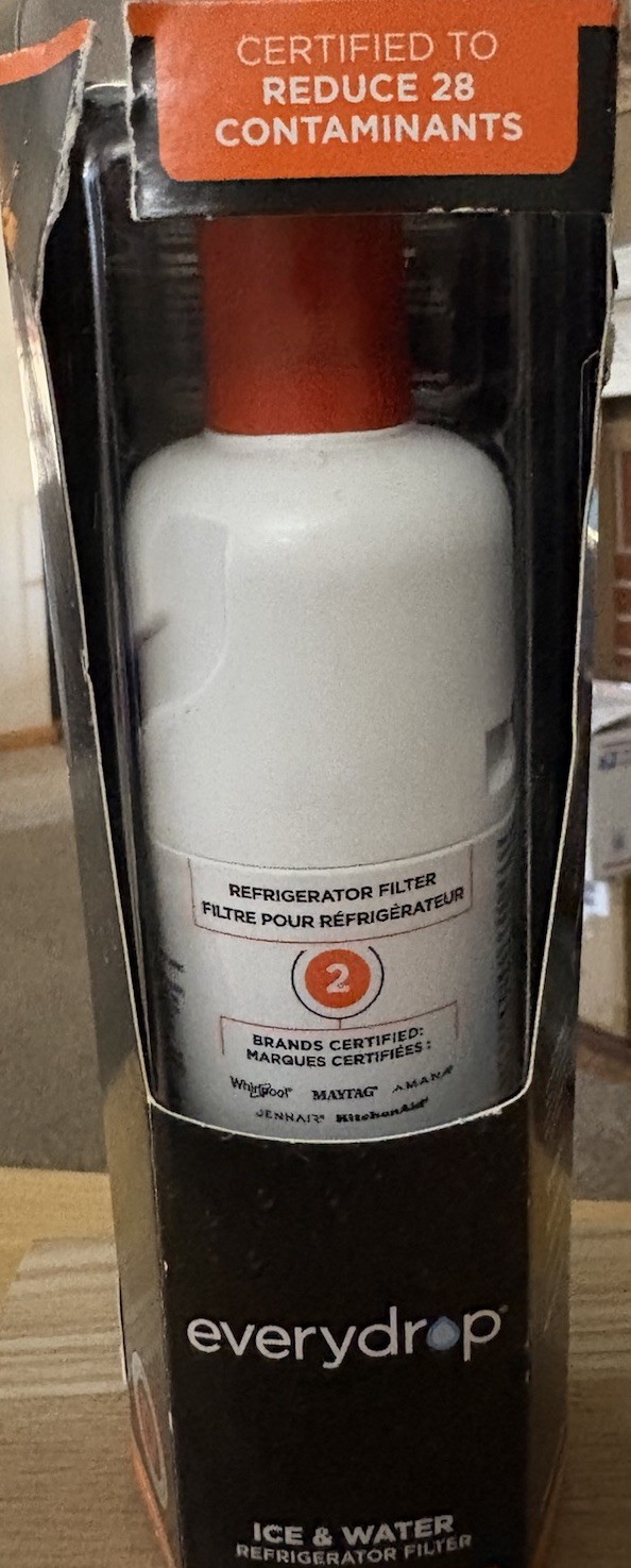 Ice and Water Refrigerator Filter 2 EDR2RXD1 Single NEW
