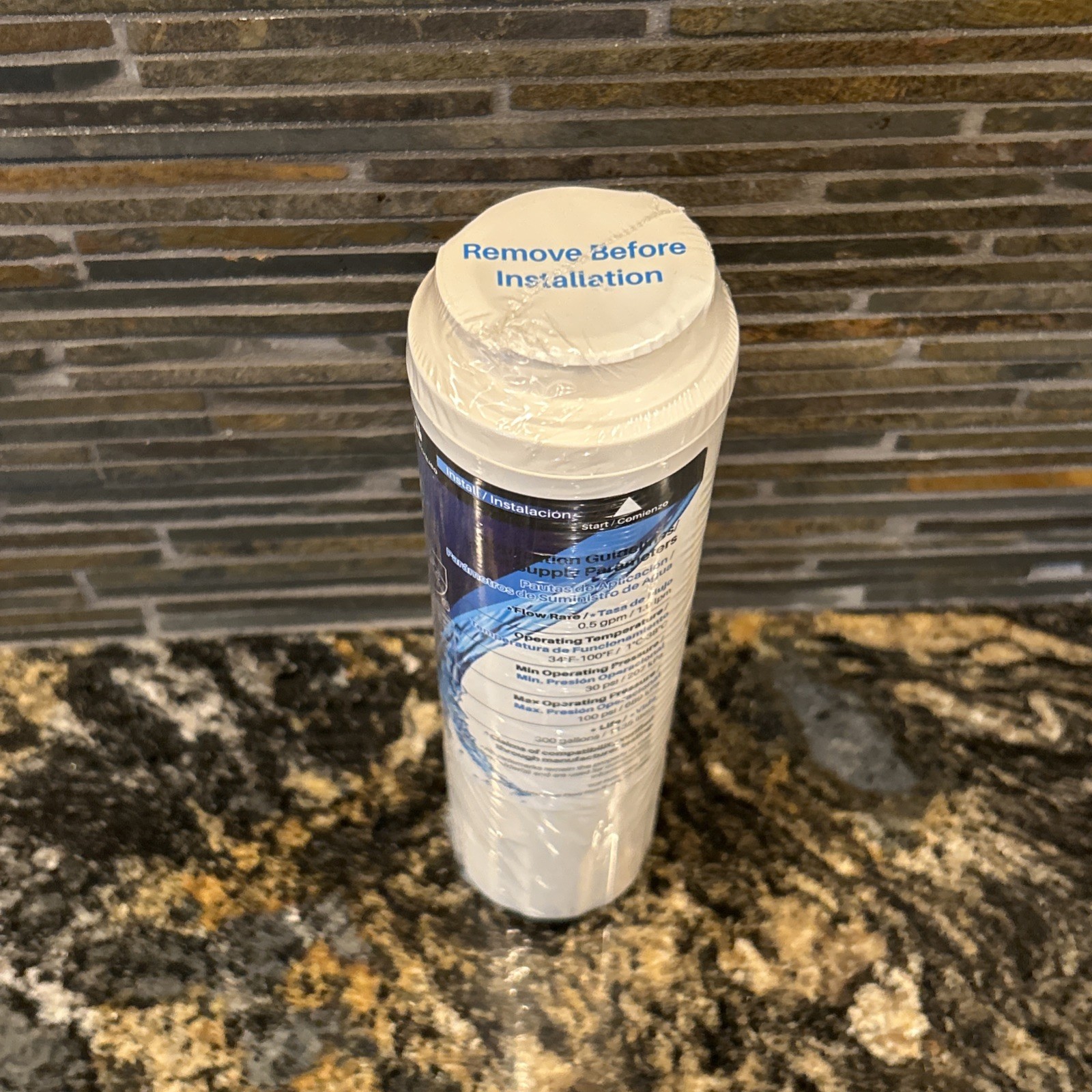 Golden Ice Pure Refrigerator Water Filter, #RWF1000A Sealed In Box