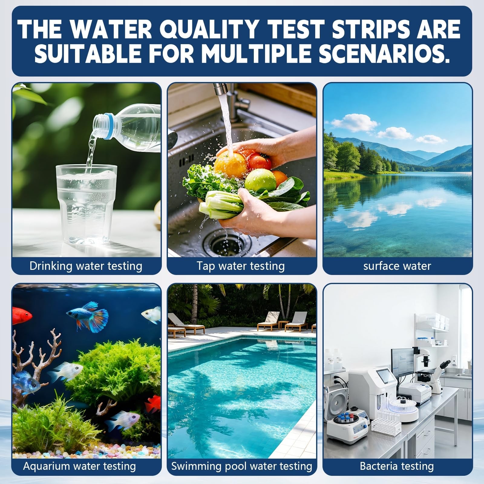 20 in 1 Water Tester for Drinking Water, Well Testing Kit, Suitable…
