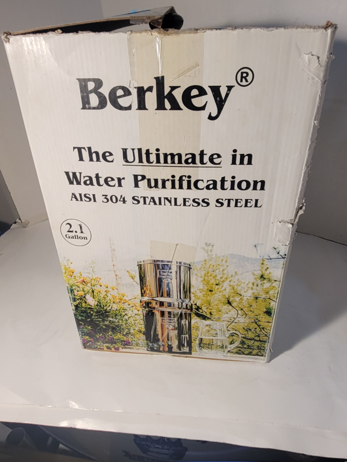 Berkey 2.1 Gallon Water System w/2 BRAND NEW Filters !!