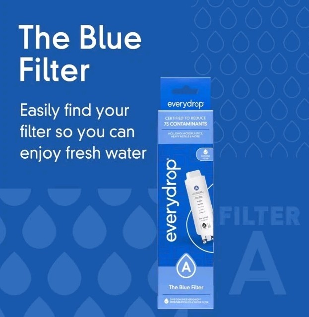 everydrop by Whirlpool Refrigerator Water Filter A – EDRARXD1, Single-Pack
