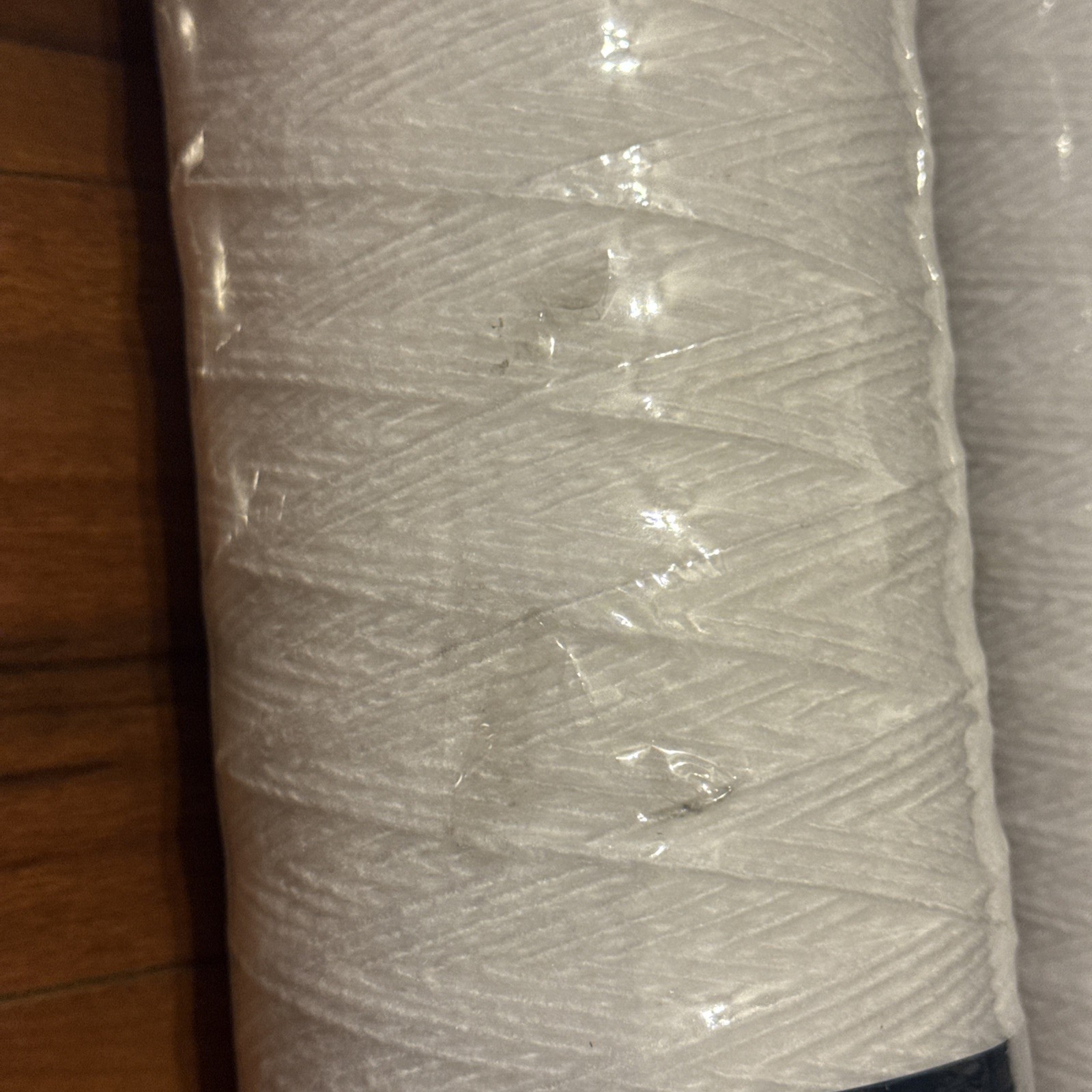 Lot of 2 SpiroPure SP-WP5-20BB 4.5inx 20in 5Micron String Wound Filters