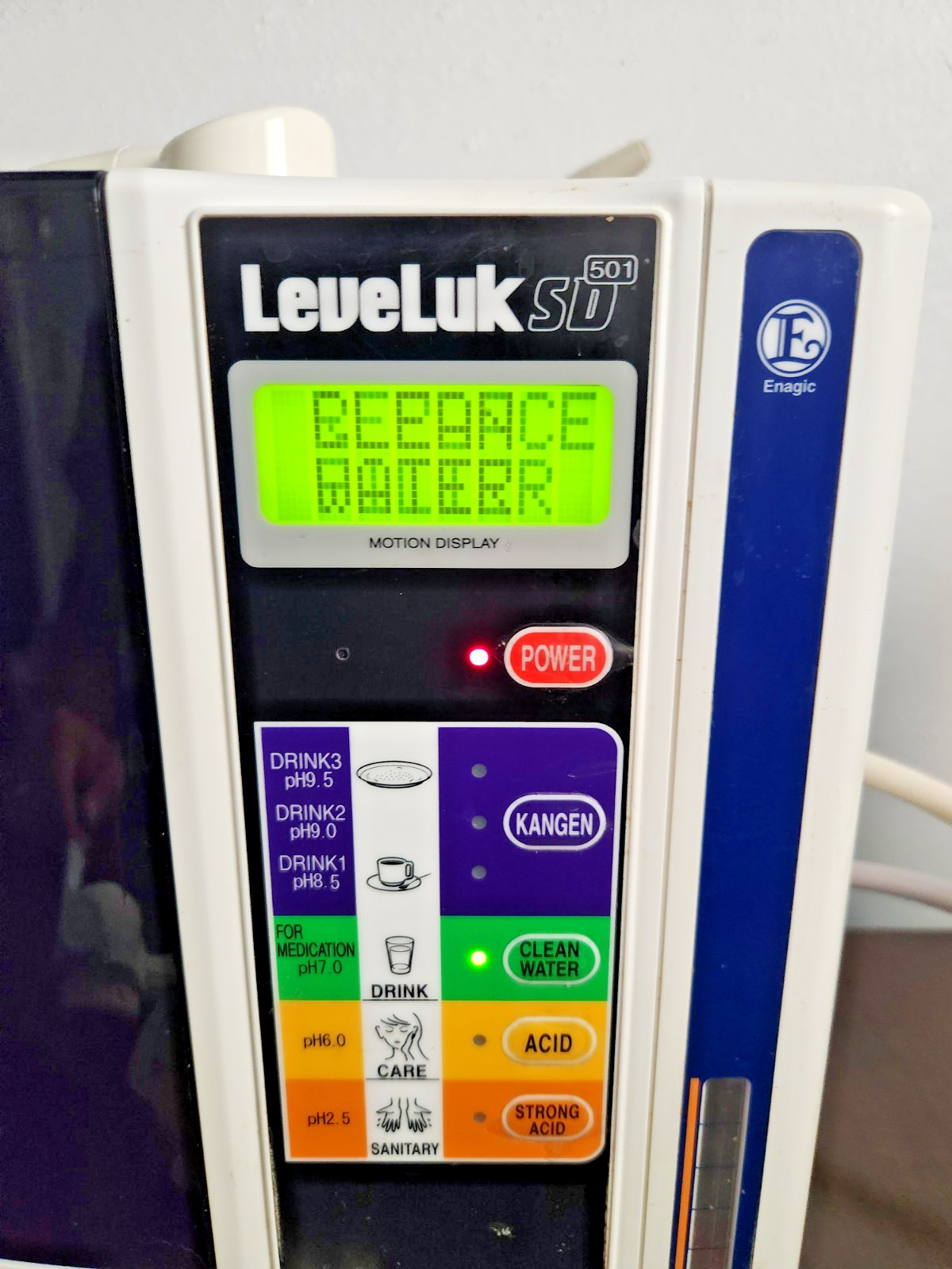 Enagic Leveluk SD501 Kangen Alkaline Water Ionizer Machine One Owner READ
