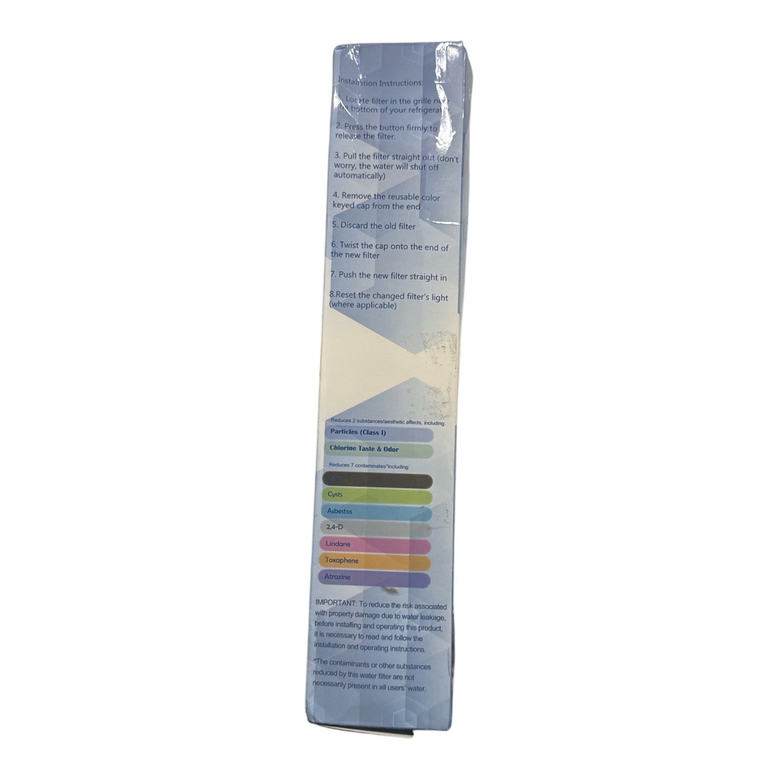 Waten H20 Replacement Water Filter ULTRAWF 469999 For Frigidaire Kenmore NEW