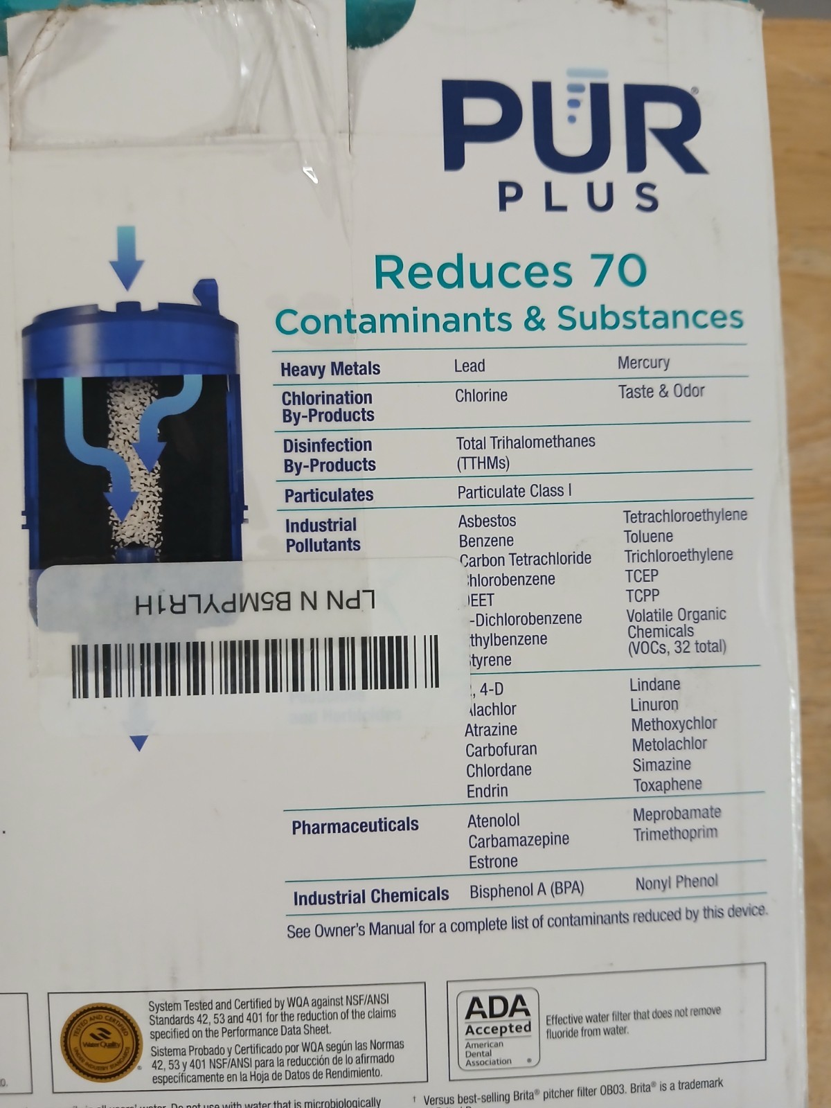 PUR PLUS Faucet Filtration System – Metallic Gray (PFM350V)