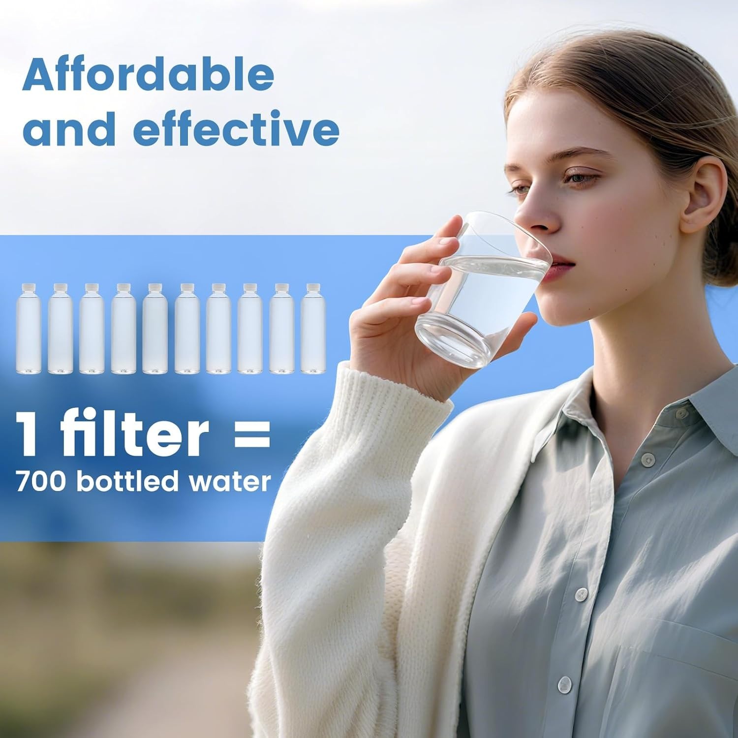 2387 Pro NSF Water Filter for Alexapure System 5000 Gal 2 Pack