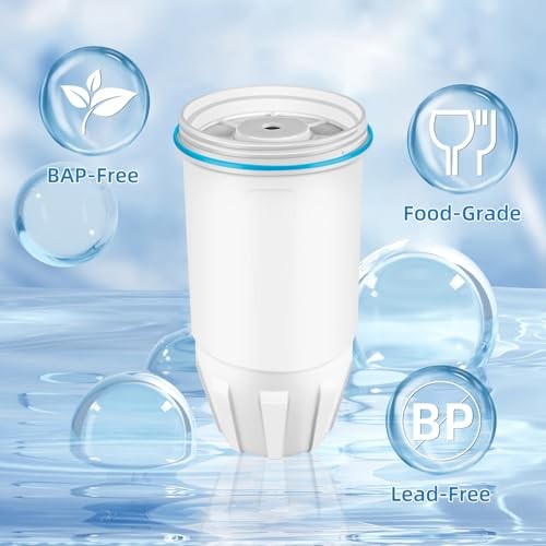 2 Pack Water Filter Replacement for Zero Pitchers ZR-001 ZR-017 ZR-004 Dispenser