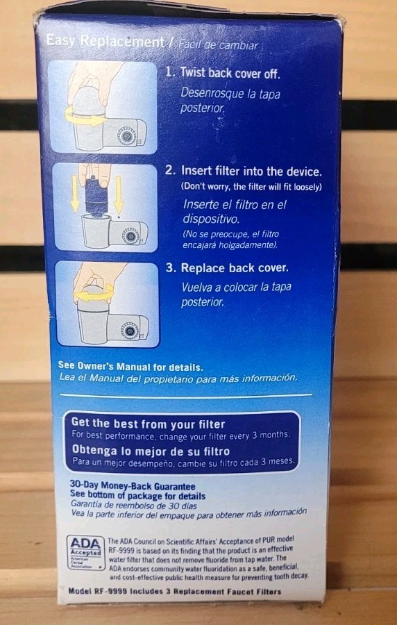 NEW 3 Pack PUR Max Ion MineralClear Faucet Filter Replacement Cartridges SEALED