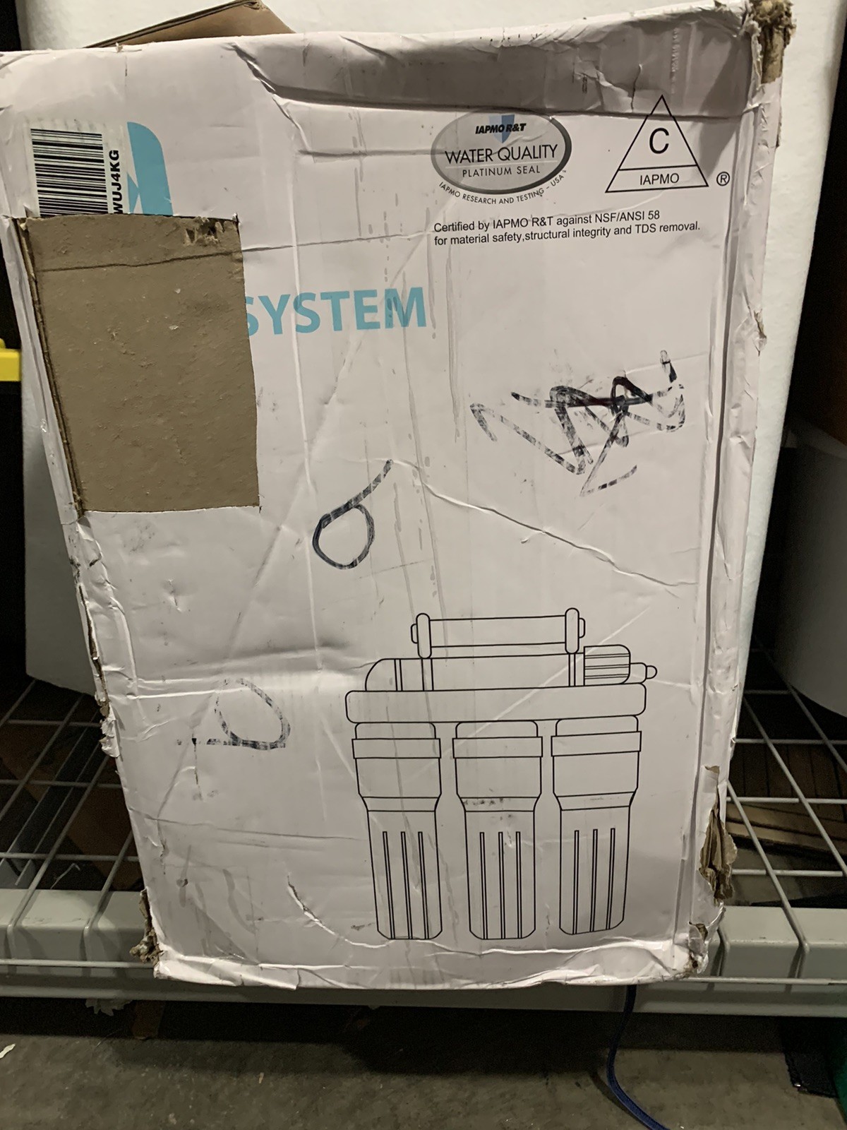 RO75GP 6 Stages Reverse Osmosis Water Filtration System, Under Sink pH+ Alkal…