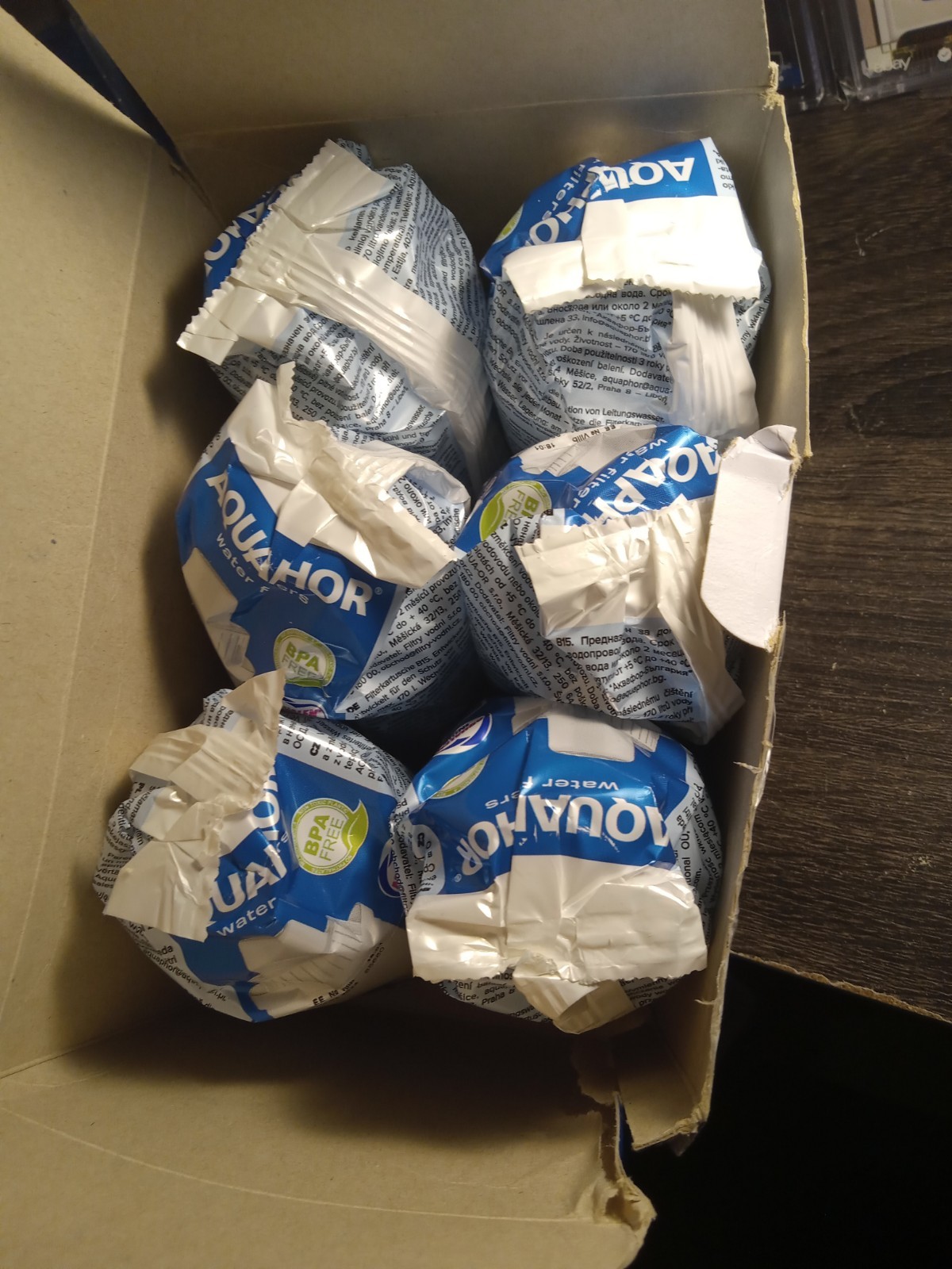 AQUAPHOR Water Replacement Filters – B15 6 Pack
