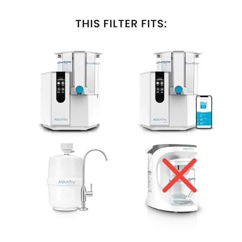 AquaTru Classic Pre/Carbon Filter Stages 1-2 Replacement Water Filter