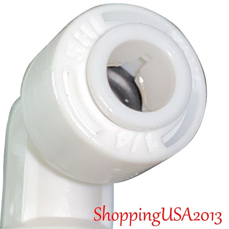 10 Pcs 1/4″-1/4″ Male Elbow Fitting Connector Connection Water Filters/RO system