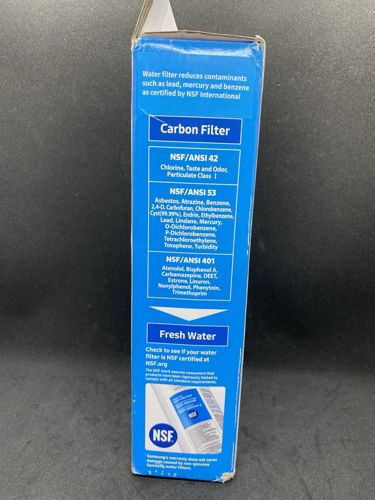 Genuine Samsung HAF-CIN-2P/EXP DA29-00020B Refrigerator Water Filter OEM New