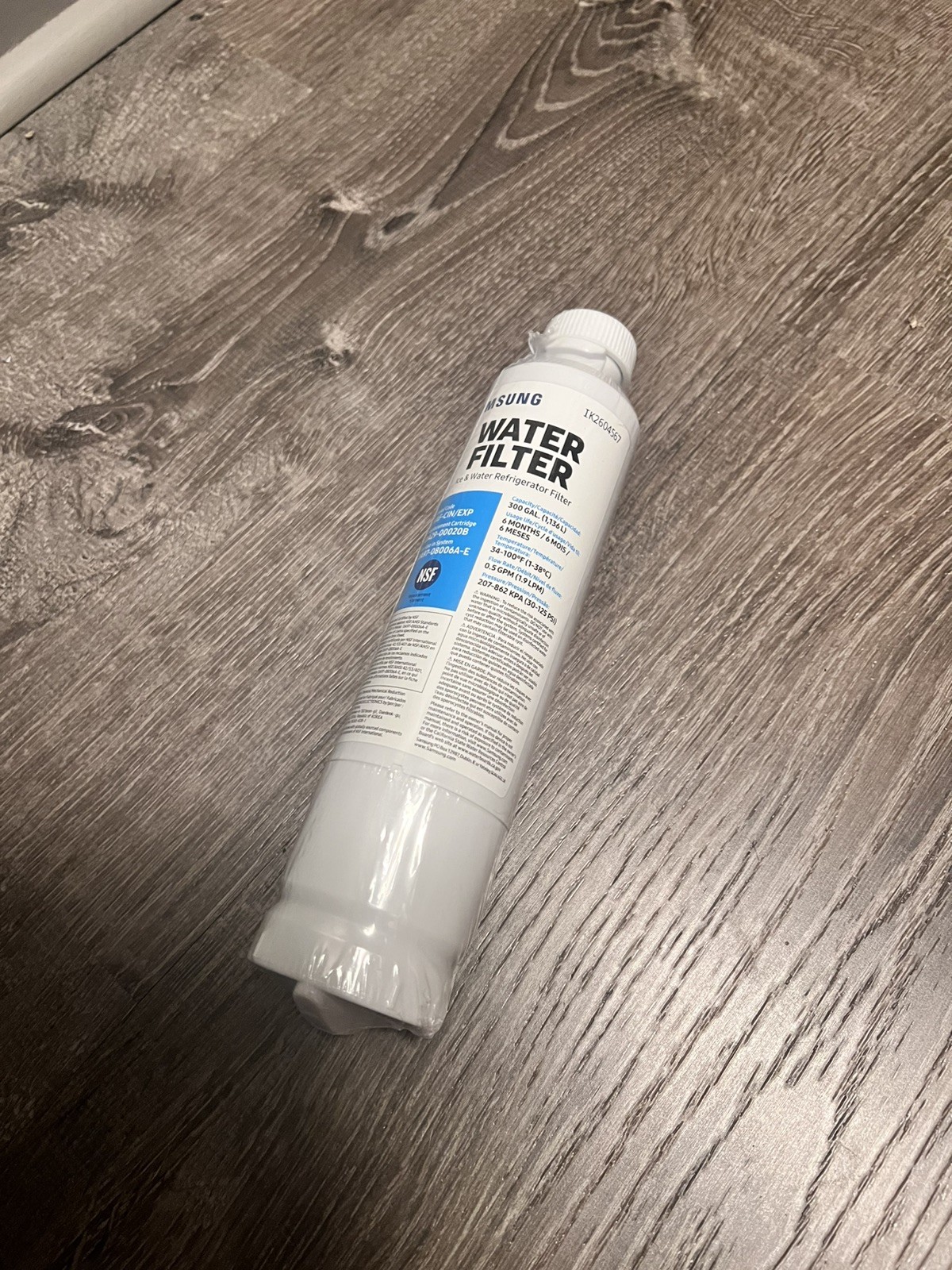 Samsung DA29-00020B HAF-CIN/EXP Ice & Water Refrigerator Filter