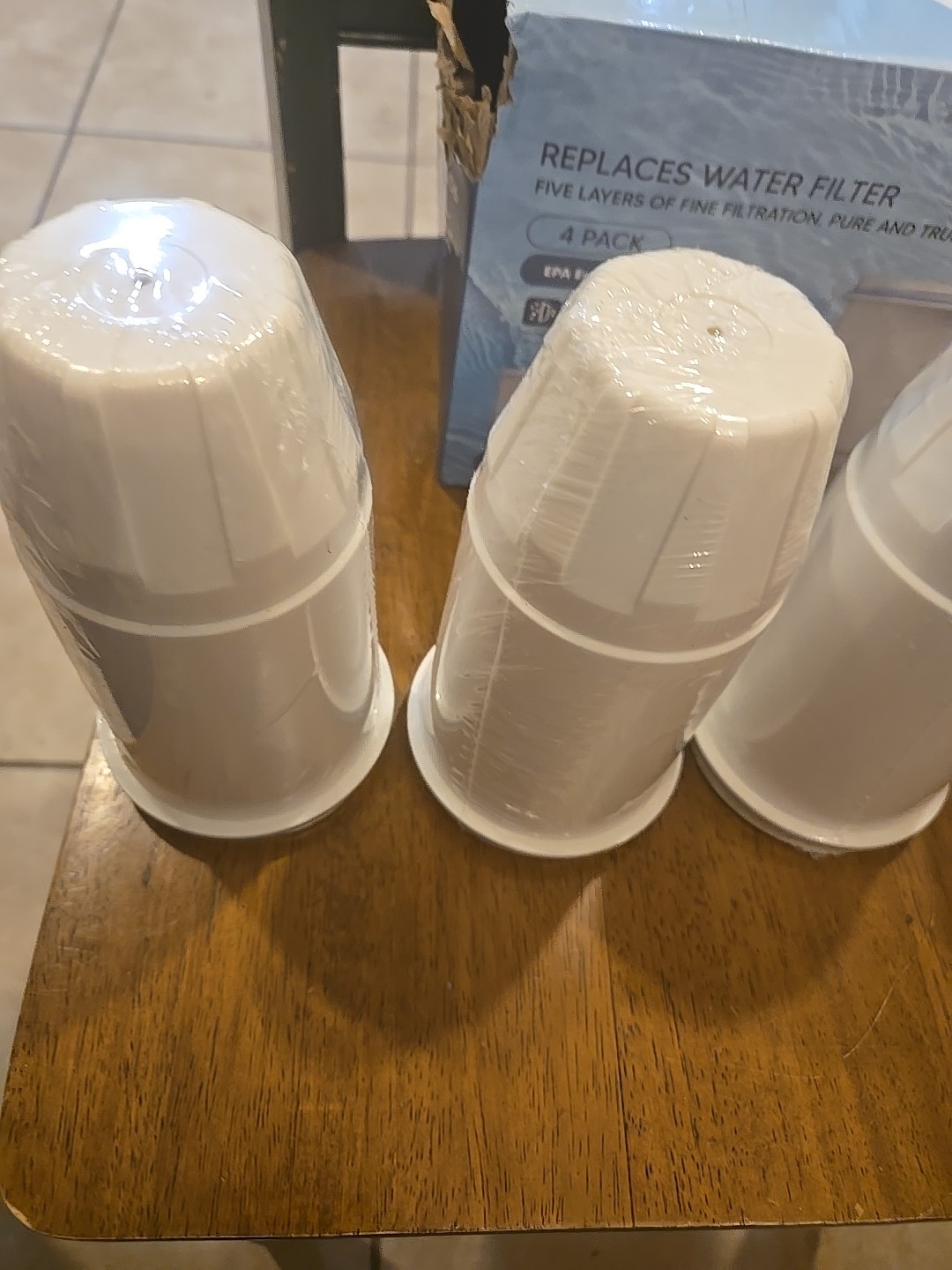 4x Water Filter Replacement for Zero Water ZR-017, ZR-001 Pitcher Water Filter