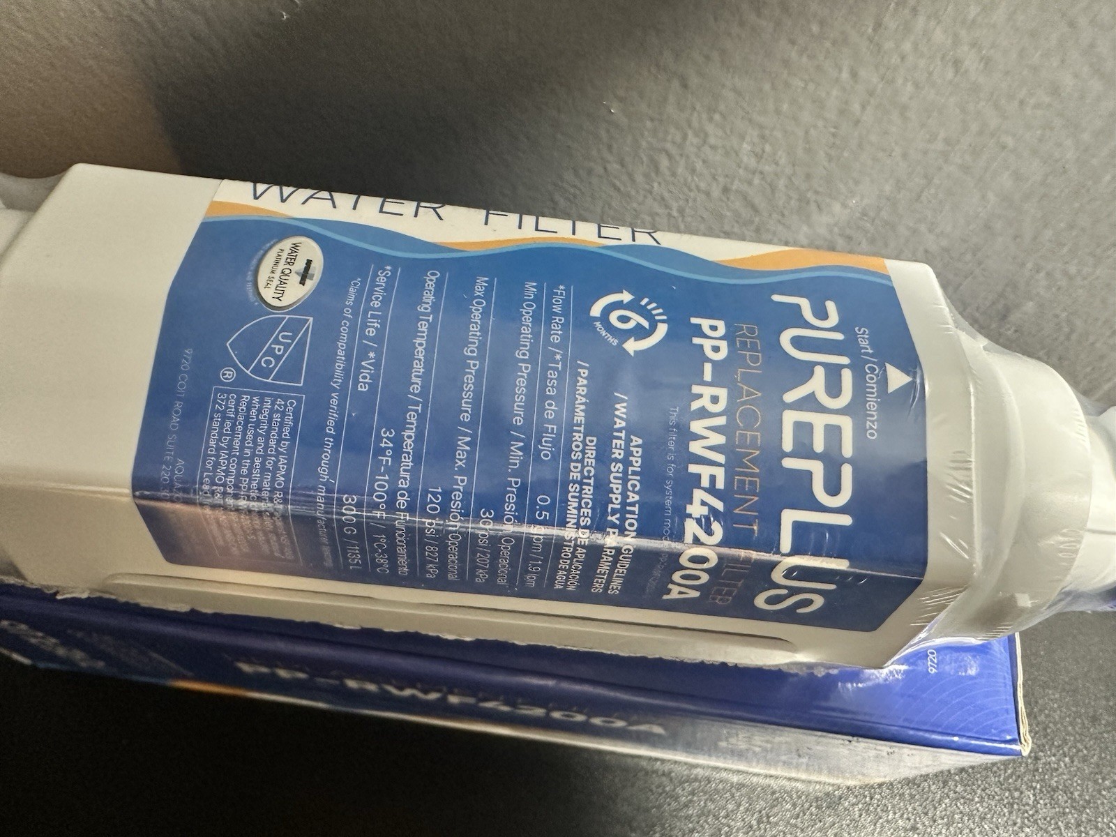 PUREPLUS PP-RWF4200A Refrigerator Water Filter – Replacement Filter New – 3 Pack