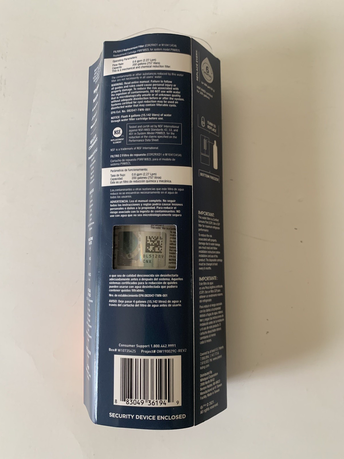Everydrop Filter 2 Ice & Water Refrigerator Filter