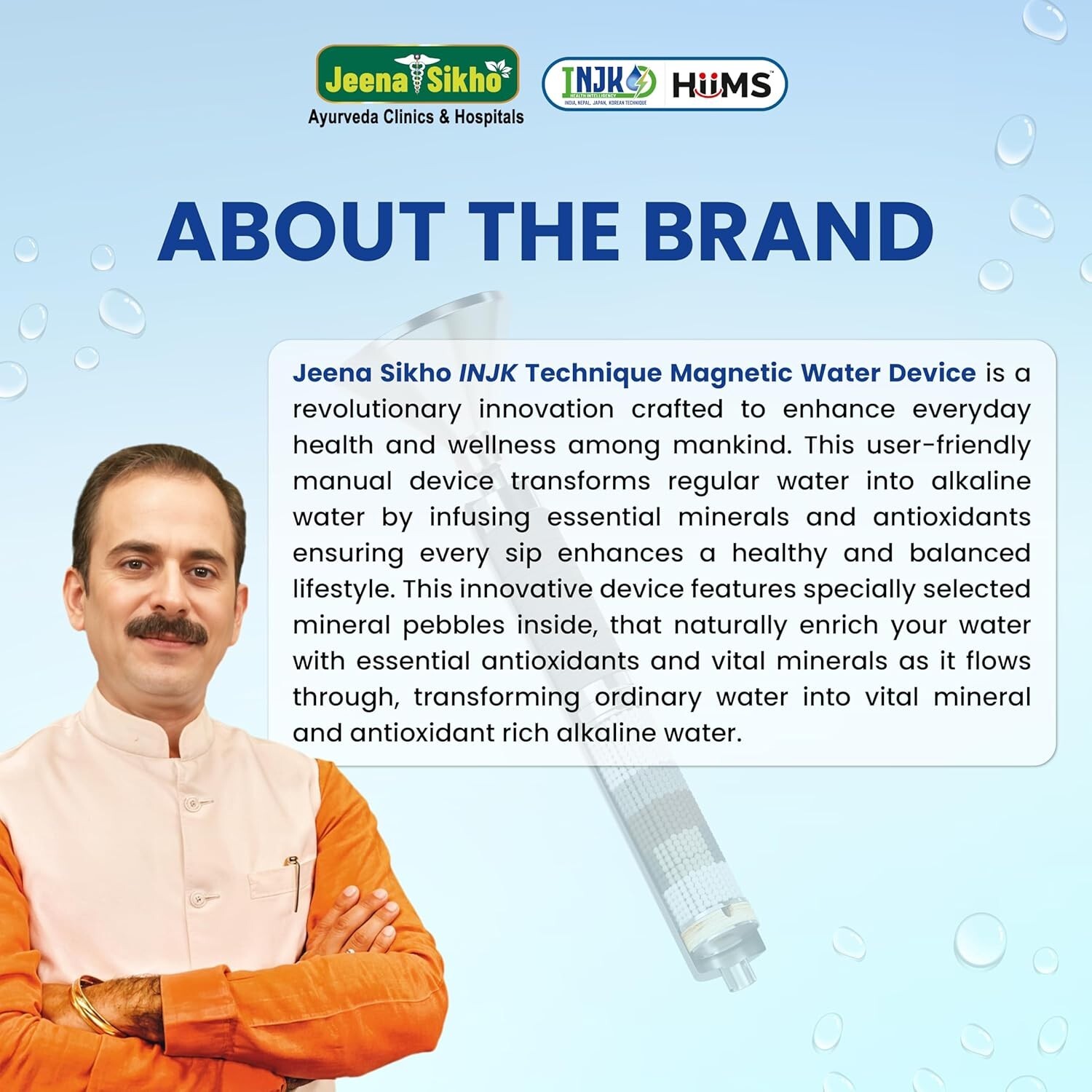 Jeena Sikho INJK Alkaline Water Filter System No Replacement Filter Free Kit