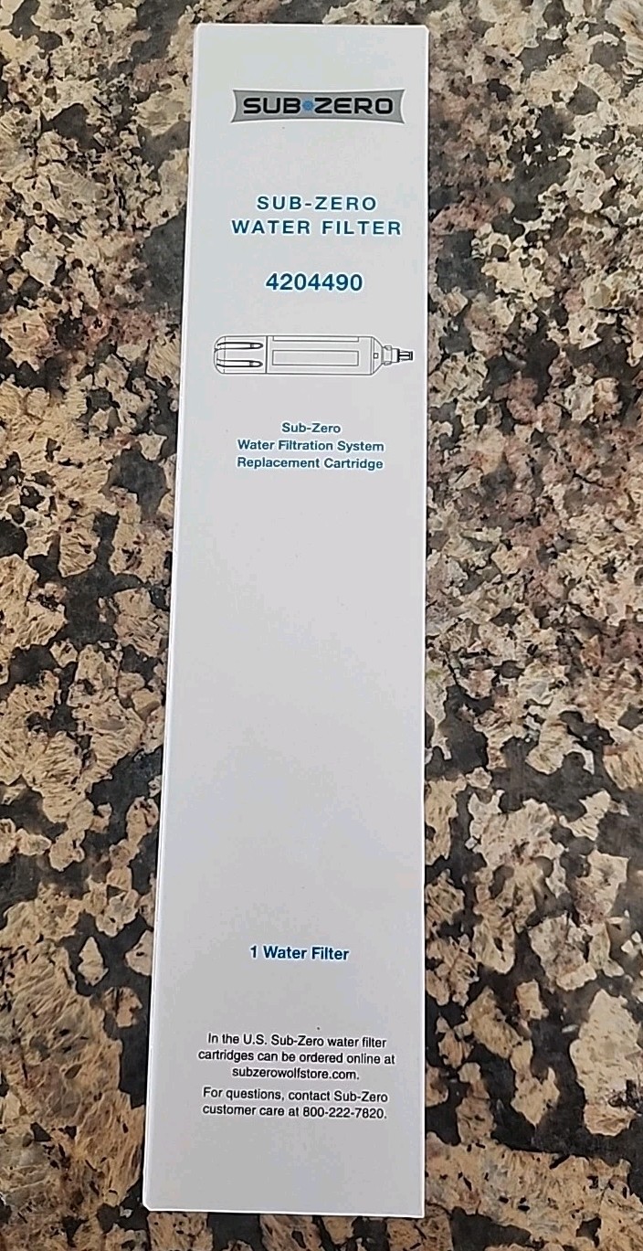 Sub-Zero 4204490 Refrigerator Water Filter Cartridge Replacement 1 Pack OEM New