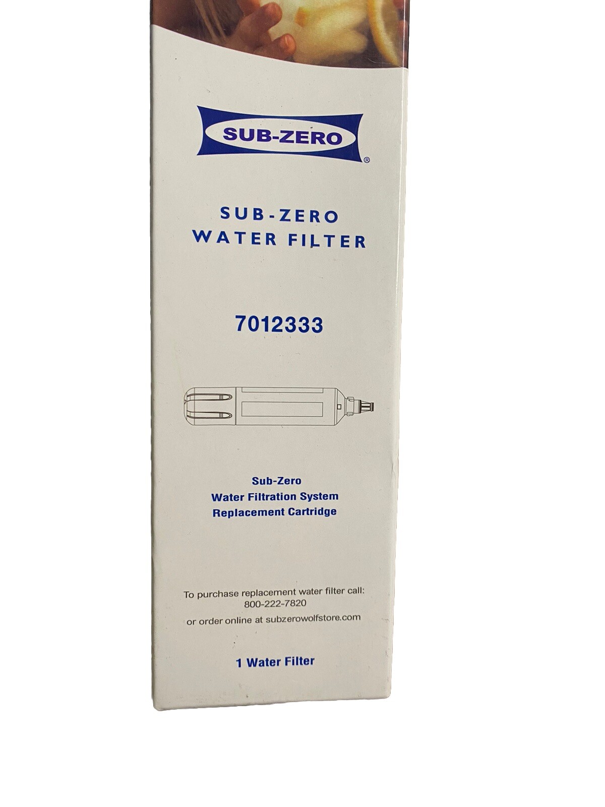 SUB ZERO Water Filter 7012333