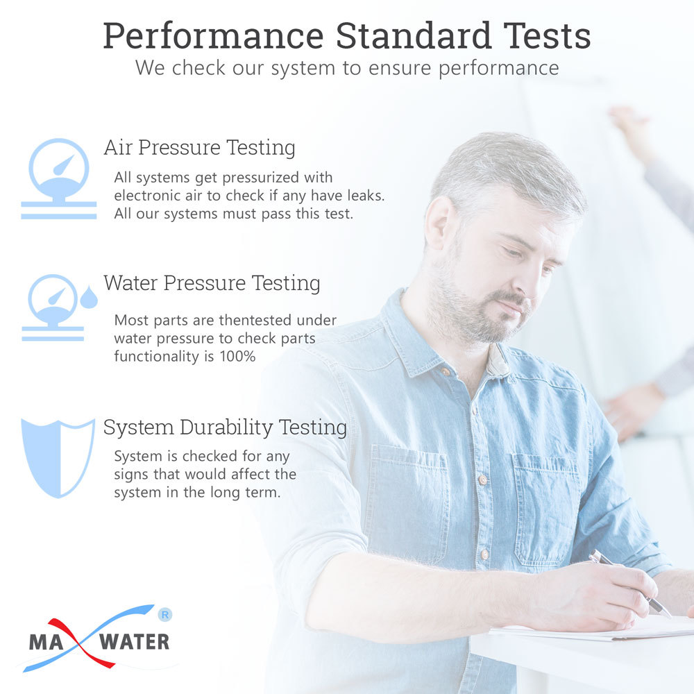5 Stage Kitchen Home Drinking Reverse Osmosis System RO MAX Water USA Filters