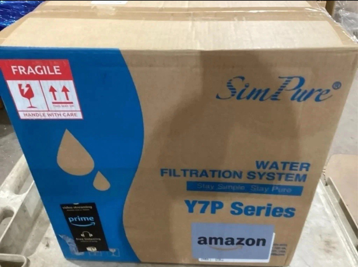 SimPure Y7P-BW UV Countertop Reverse Osmosis Water Filter, NSF/ANSI 58 Certified