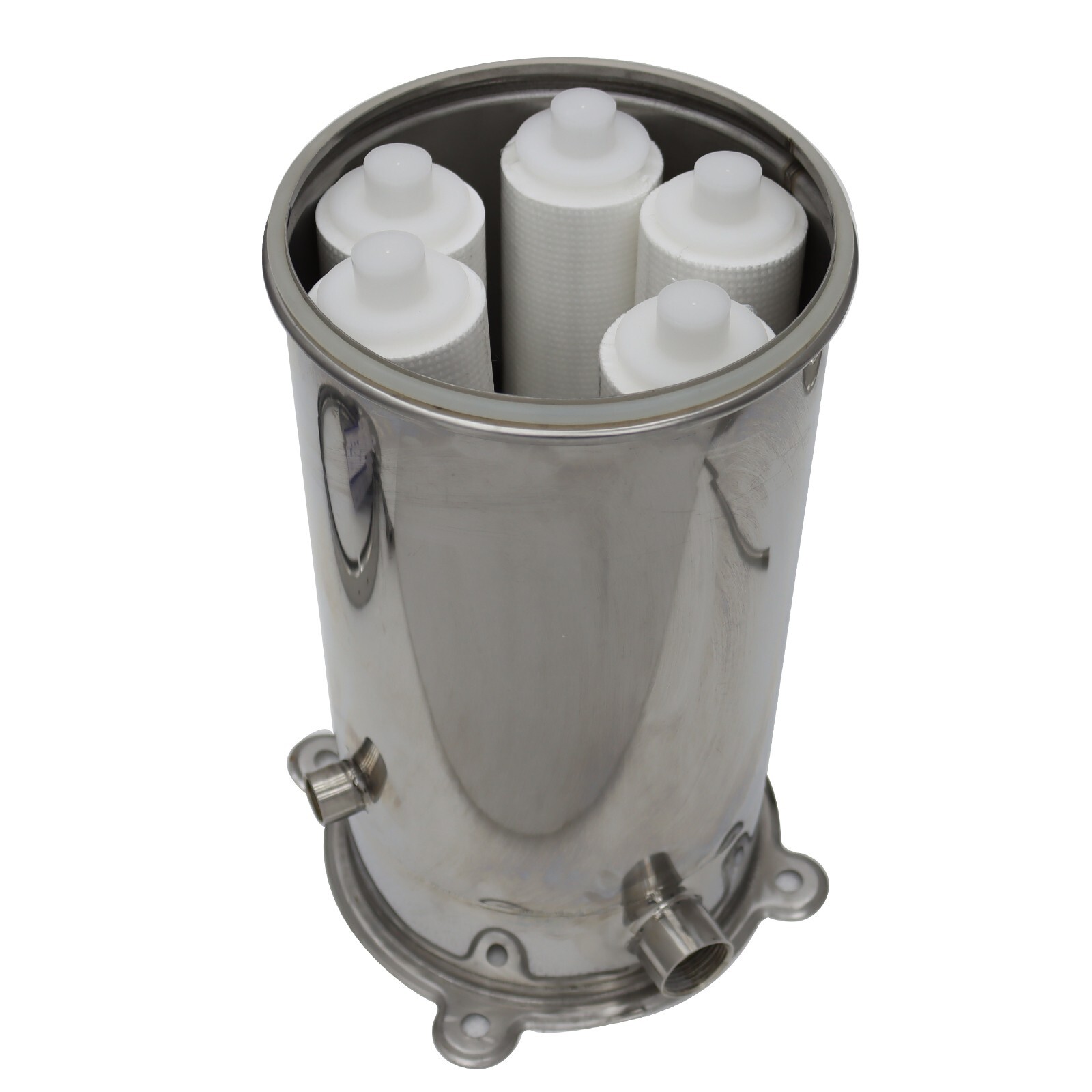 Stainless Steel Filter 5 PP Cotton Filter Element 3-4Ton/h DN25 1″ Inlet&Outlet