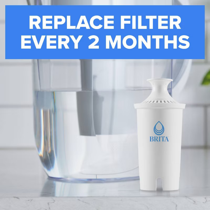 Brita Replacement Water Filters for Brita Water Pitchers and Dispensers – 6ct