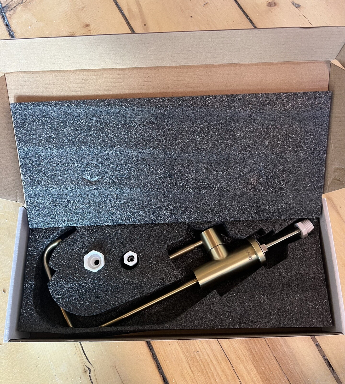 Water Filter Faucet – Stylish Brushed Gold Melfi K-147