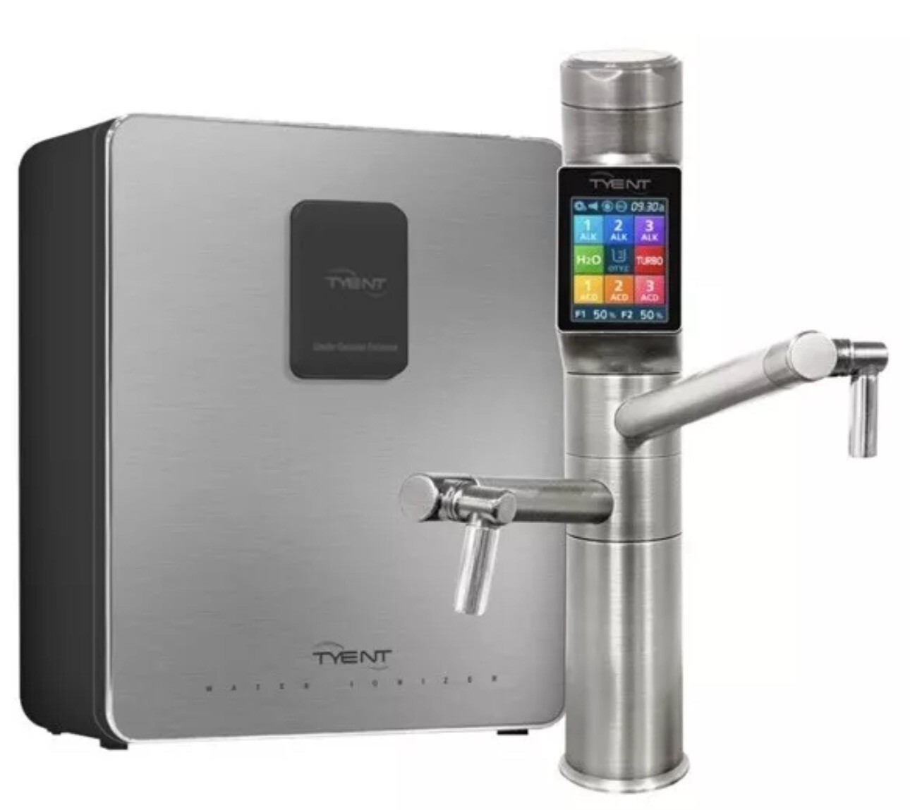 NEW Tyent USA UCE-13 Plus Under Counter Ionizer Satin Silver Luxury Collection