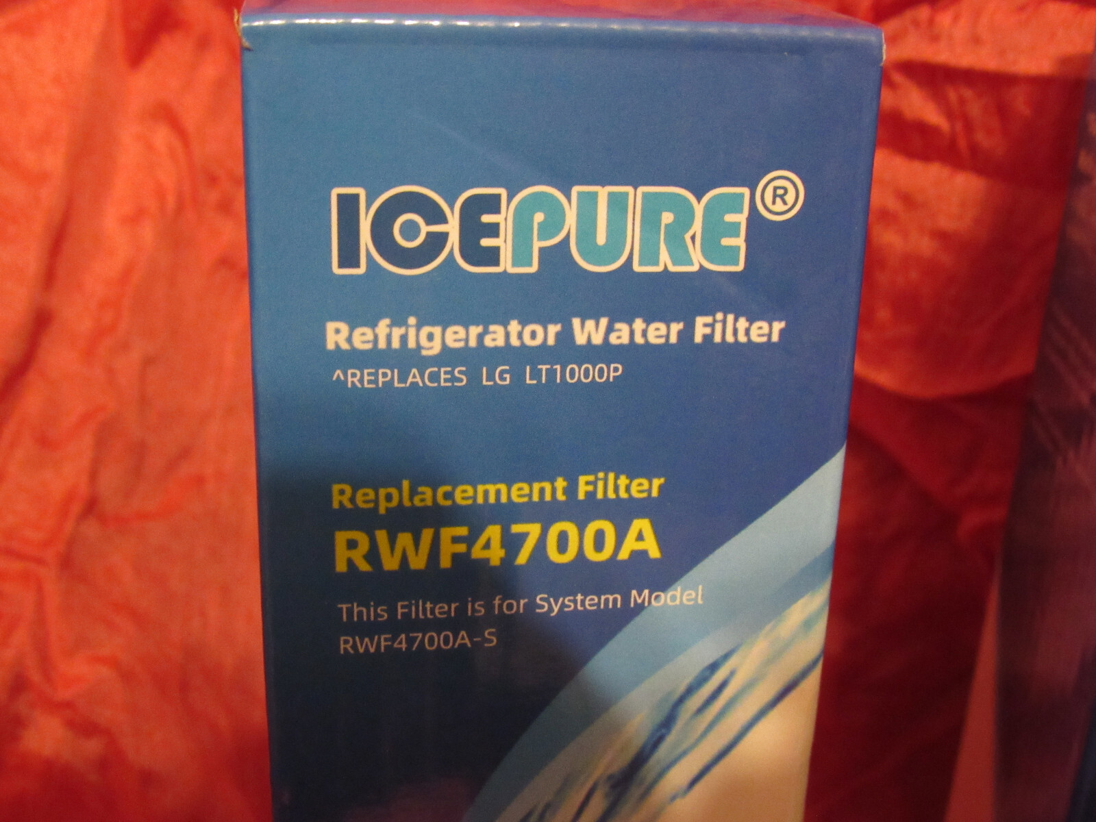 RWF4700AC Water Filter Fit for LT1000P, ADQ747935, LMXS28626D, LT1000PC 3PACK