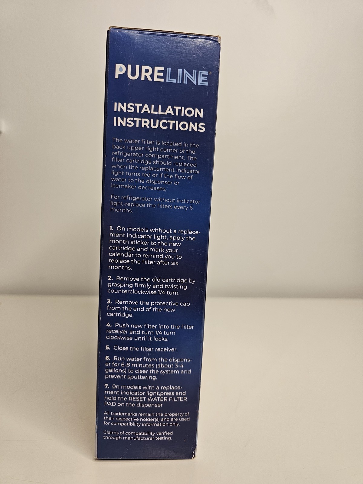 Pureline #PL-200 Refrigerator Water Filter Pack Of 2