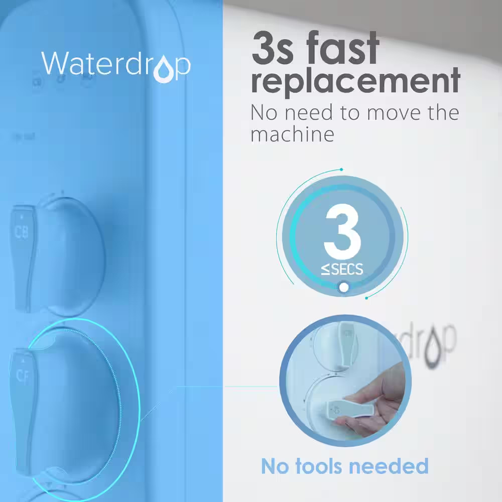 Waterdrop WD-G3-N1CF Filter, Replacement for WD-G3-W, WD-G3p600 & WD-G3P800-W Re